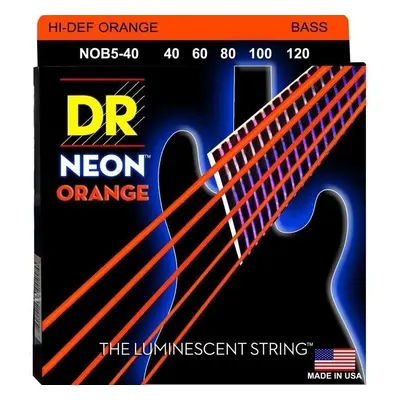 DR Strings NOB5-40 Basszusgitár húr