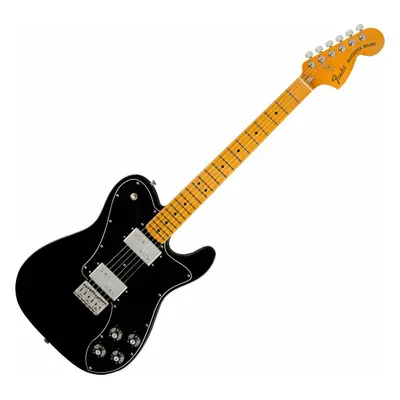 Fender American Vintage II Telecaster Deluxe MN Black Elektromos gitár