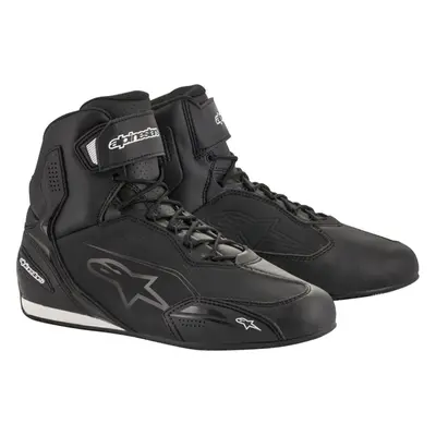 Alpinestars Faster-3 Shoes Black/Black 40,5 Motoros cipők