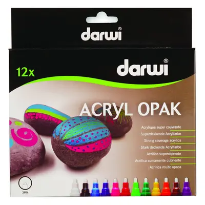 Darwi Acryl Opak Marker Set Akril markerek készlete x ml