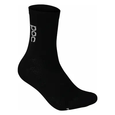 POC Soleus Lite Long Sock Uranium Black Kerékpáros zoknik