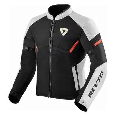 Rev'it! Jacket GT-R Air White/Neon Red Textildzseki