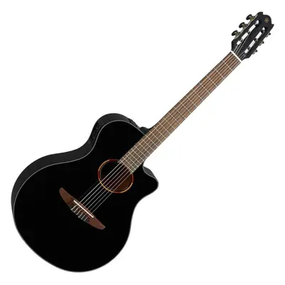 Yamaha NTX1BL Black Elektro-klasszikus gitár