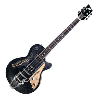 Duesenberg Starplayer TV Black Sparkle Félakusztikus - jazz-gitár