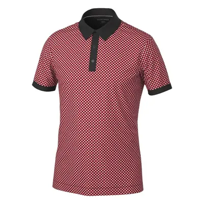 Galvin Green Mate Mens Red/Black Rövid ujjú póló