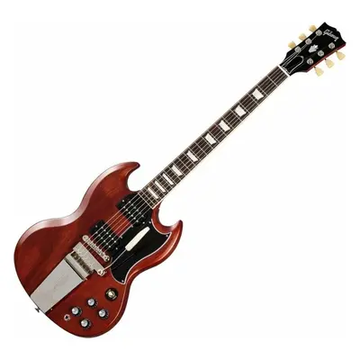 Gibson SG Standard '61 Faded Maestro Vibrola Vintage Cherry Elektromos gitár