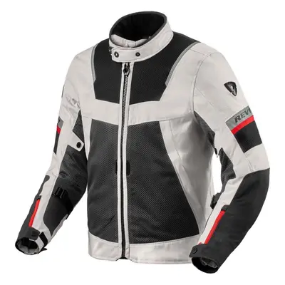 Rev'it! Jacket Tornado H2O Silver/Black Textildzseki