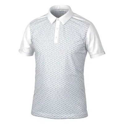 Galvin Green Mio Mens Grey/White Rövid ujjú póló