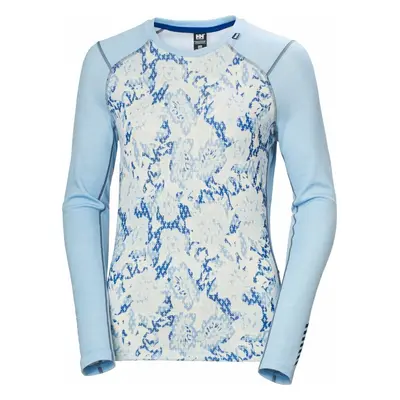 Helly Hansen W Lifa Merino Midweight Graphic Crew Baby Trooper Floral Cross Termikus fehérnemű