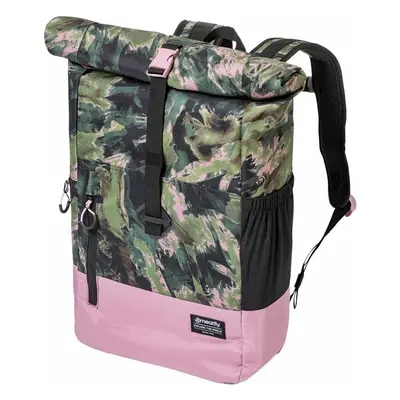 Meatfly Holler Backpack Olive Mossy/Dusty Rose L Hátizsák