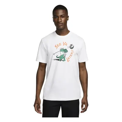 Nike Golf Mens T-Shirt White Rövid ujjú póló