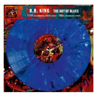 B.B. King - The Art Of Blues (Limited Edition) (Numbered) (Blue Marbled Coloured) (LP)