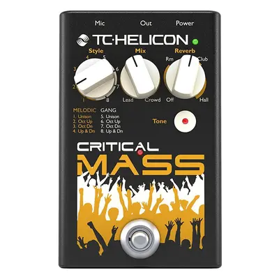 TC Helicon Critical Mass Vokálprocesszor