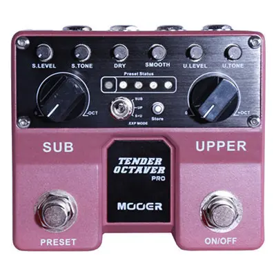 MOOER Tender Octaver Pro Gitáreffekt