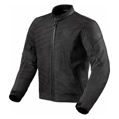 Rev'it! Jacket Torque H2O Black Textildzseki