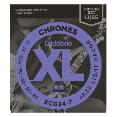 D'Addario ECG24-7 Elektromos gitárhúr