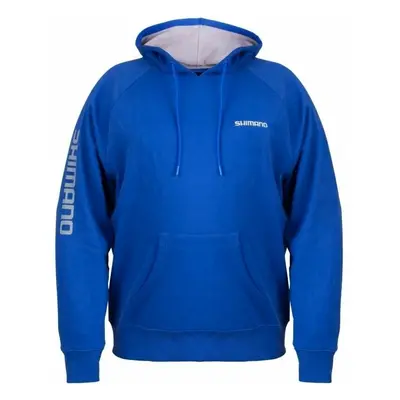 Shimano Fishing Horgászpulóver SHM Pull Over Hoodie Kék