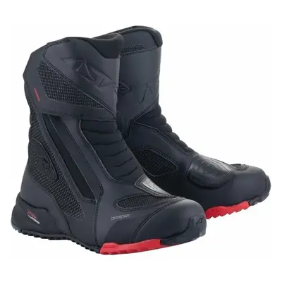 Alpinestars RT-7 Drystar Boots Black/Red Motoros csizmák