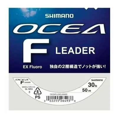 Shimano Fishing Ocea EX Fluoro Leader Átlátszó 0,476 mm m lb Zsinór