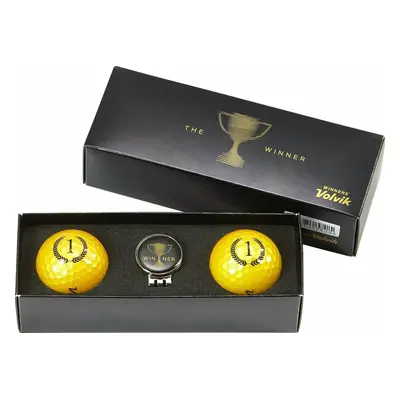 Volvik Champion Box Solice Pack Golf Balls Gold Golflabda