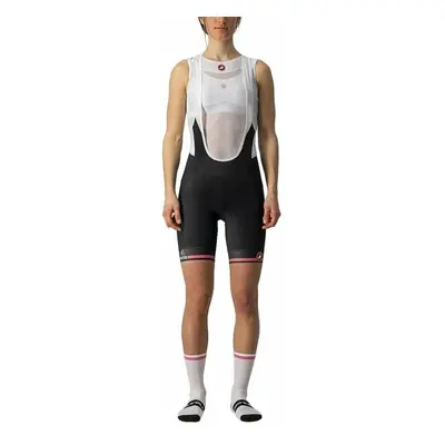 Castelli Giro Velocissima Bibshort Nero/Rosa Giro Nadrág kerékpározáshoz