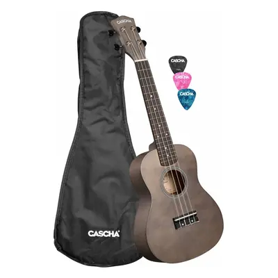 Cascha CUC100 Linden Black Koncert ukulele