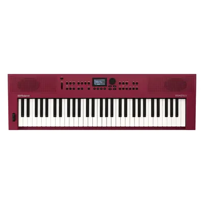 Roland GO:KEYS Billentésérzékeny szintetizátor Dark Red