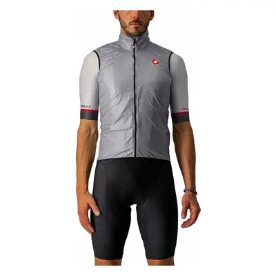 Castelli Aria Mellény Silver Gray