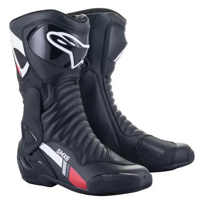 Alpinestars SMX-6 V2 Boots Black/White/Gray Motoros csizmák