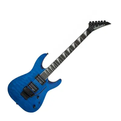 Jackson JS32 Q Dinky DKA AH Transparent Blue Elektromos gitár