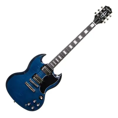 Epiphone SG Custom Figured Viper Blue Elektromos gitár