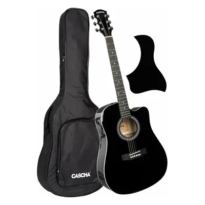 Cascha CGA100BK Black Akusztikus gitár