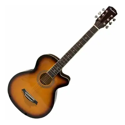 Pasadena SG026C-38 Vintage Sunburst Akusztikus gitár