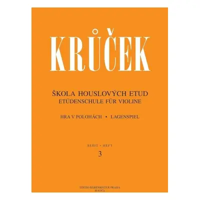 Václav Krůček Škola houslových etud II (sešit 4) Kották