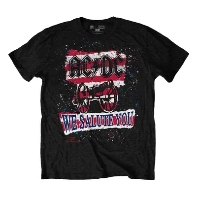 AC/DC Ing We Salute You Stripe Black