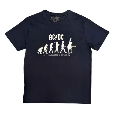 AC/DC Ing Evolution Of Rock Navy Blue