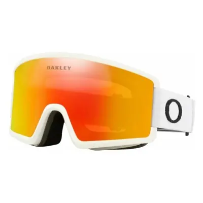 Oakley Target Line Matte White/Fire Iridium Síszemüvegek