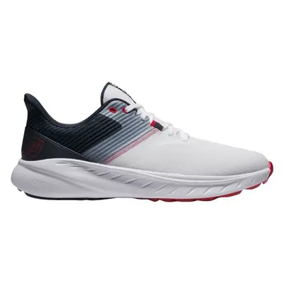 Footjoy Flex White/Navy/Red Férfi golfcipők