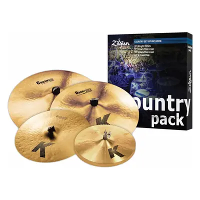 Zildjian K0801C K Country 15/17/19/20 Cintányérszett