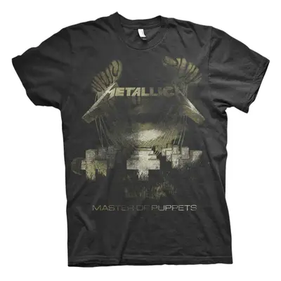 Metallica Ing Master of Puppets Distressed Unisex Black