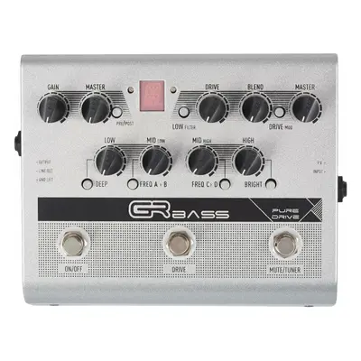 GR Bass Pure Drive Basszusgitár effektpedál