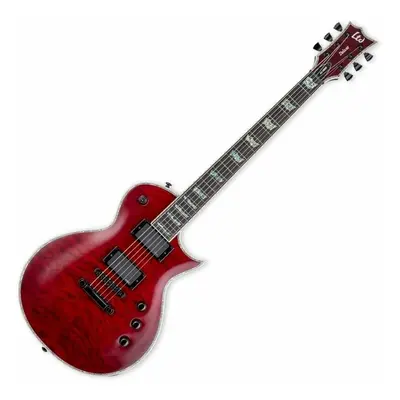 ESP LTD EC-1000 QM Fluence See Thru Black Cherry Elektromos gitár