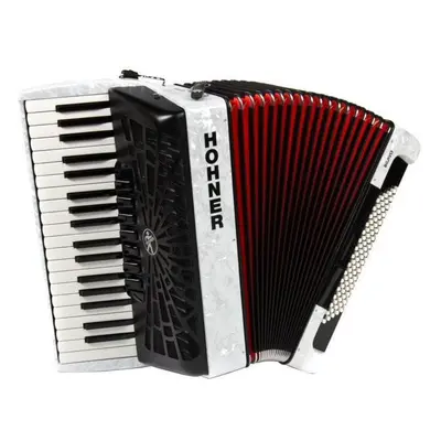 Hohner Bravo III Billentyűs harmonika White