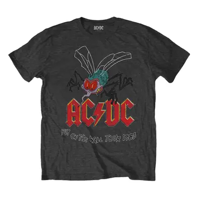 AC/DC Ing Fly On The Wall Tour Charcoal Grey