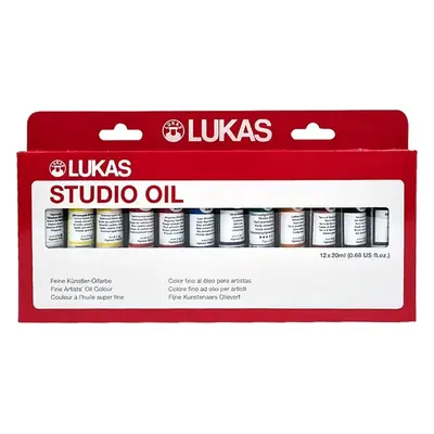 Lukas Studio Wooden Box Olajfestékek készlete x ml