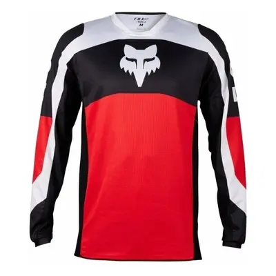 FOX Nitro Jersey Fluorescent Red Cross mez