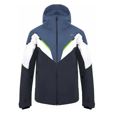 Kjus Mens Force Jacket Deep Space/Steel Blue Síkabát