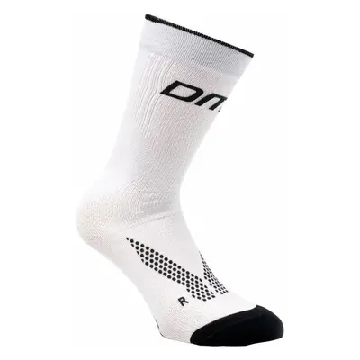 DMT S-Print Biomechanic Sock White L/XL Kerékpáros zoknik