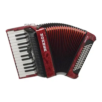 Hohner Bravo II Billentyűs harmonika Red