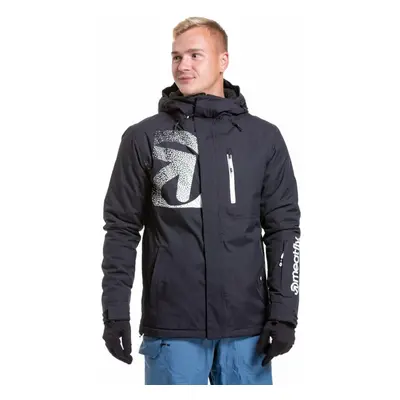 Meatfly Shader Mens SNB and Ski Jacket Black Síkabát